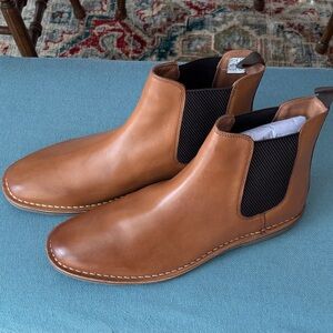 Steve Madden Men's Chukka Boots in Chestnut Brown Leather
